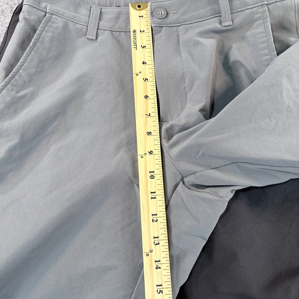 Under Armour Mens Golf Shorts 2 Pack Grey & Black Performance Stretch Size 33 - Picture 6 of 16